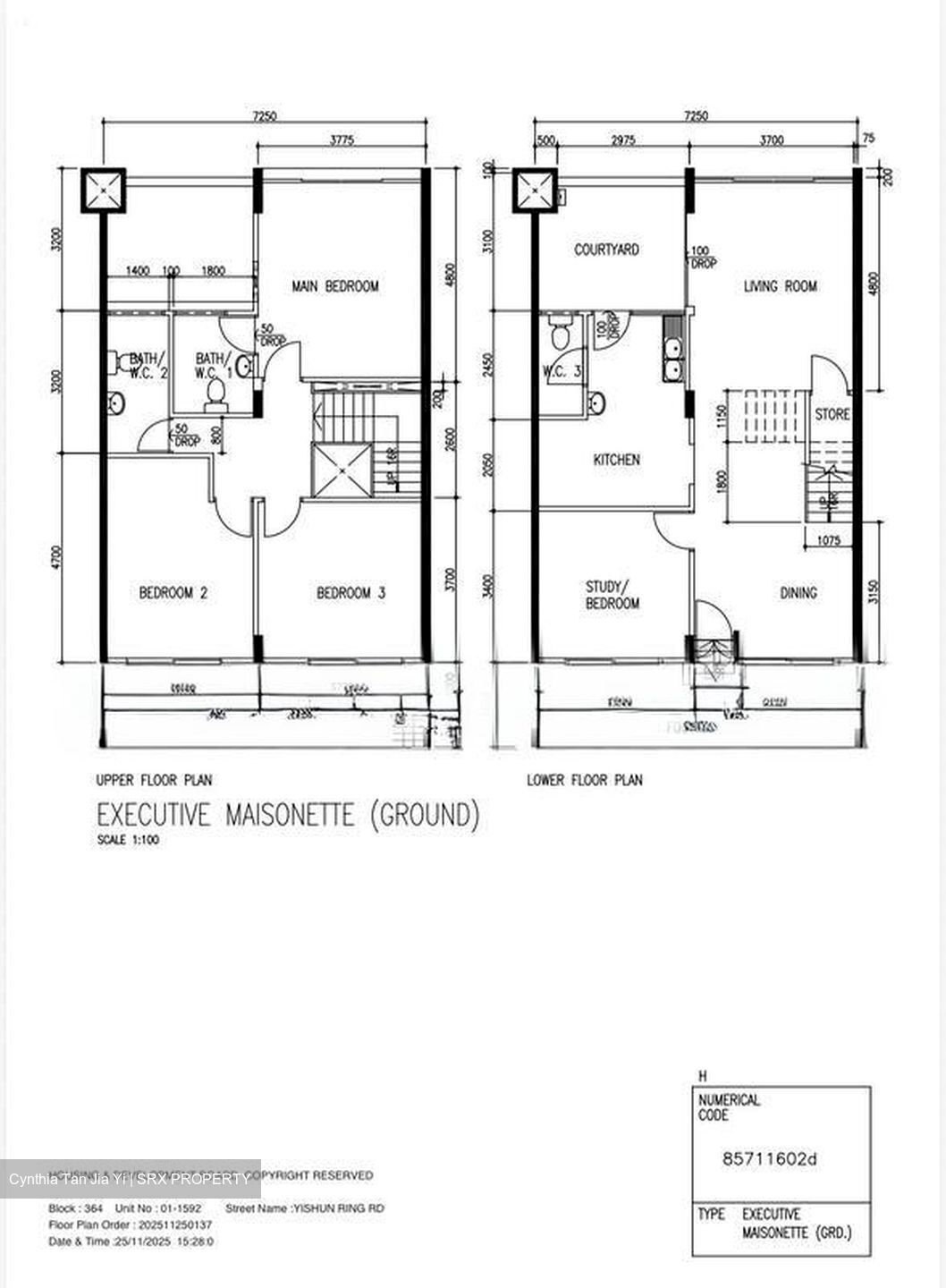 Blk 364 Yishun Glory (Yishun), HDB Executive #507130991